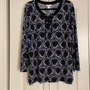 CJ Banks~Long Sleeve Tunic Size XL
